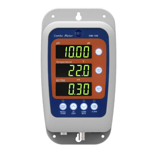 HM Digital HM-100 Continuous pH/EC/TDS/Temp Monitor