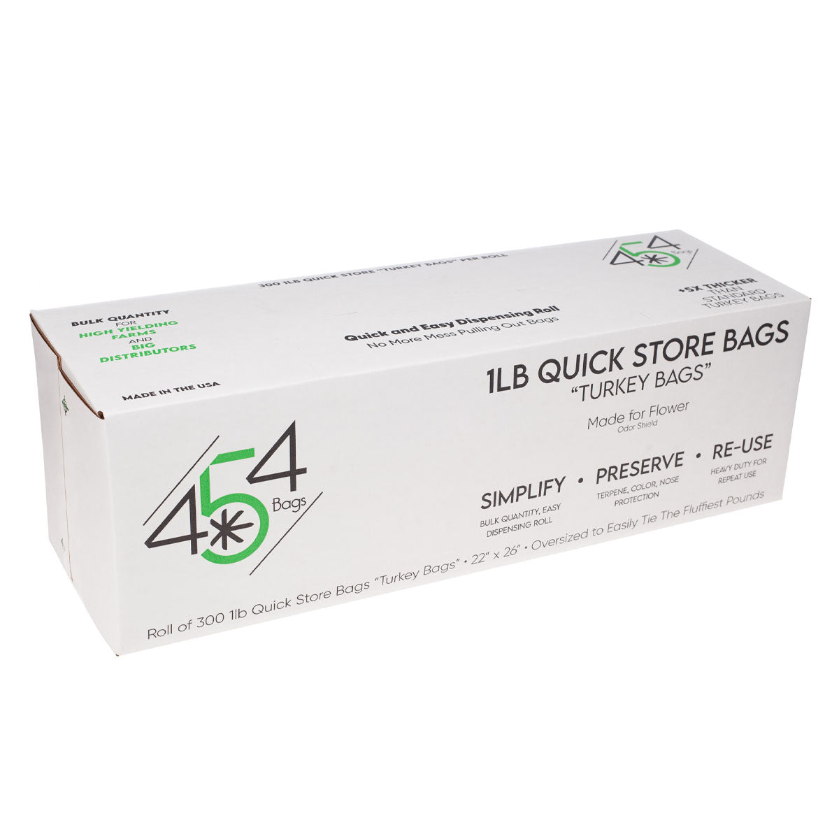 454 Bags Quick Store Bags (Turkey Bags)