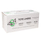 454 Bags Tote Liners
