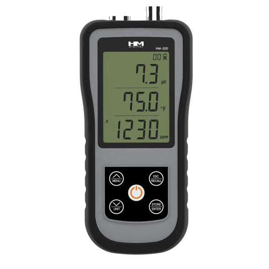 HM Digital Hydromaster HM-200 Portable pH/TDS/EC/Temp Meter