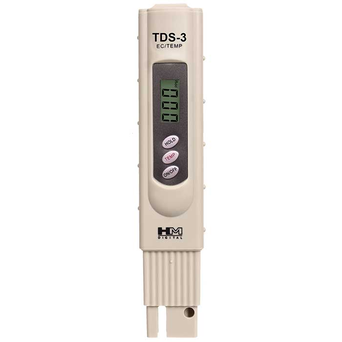 HM Digital TDS-3 Pen Style TDS/EC/Temp Meter